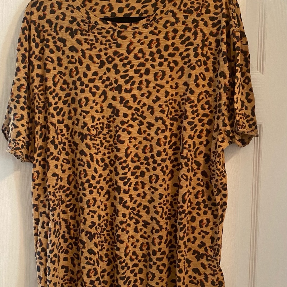 SOFT leopard print FP t-shirt.